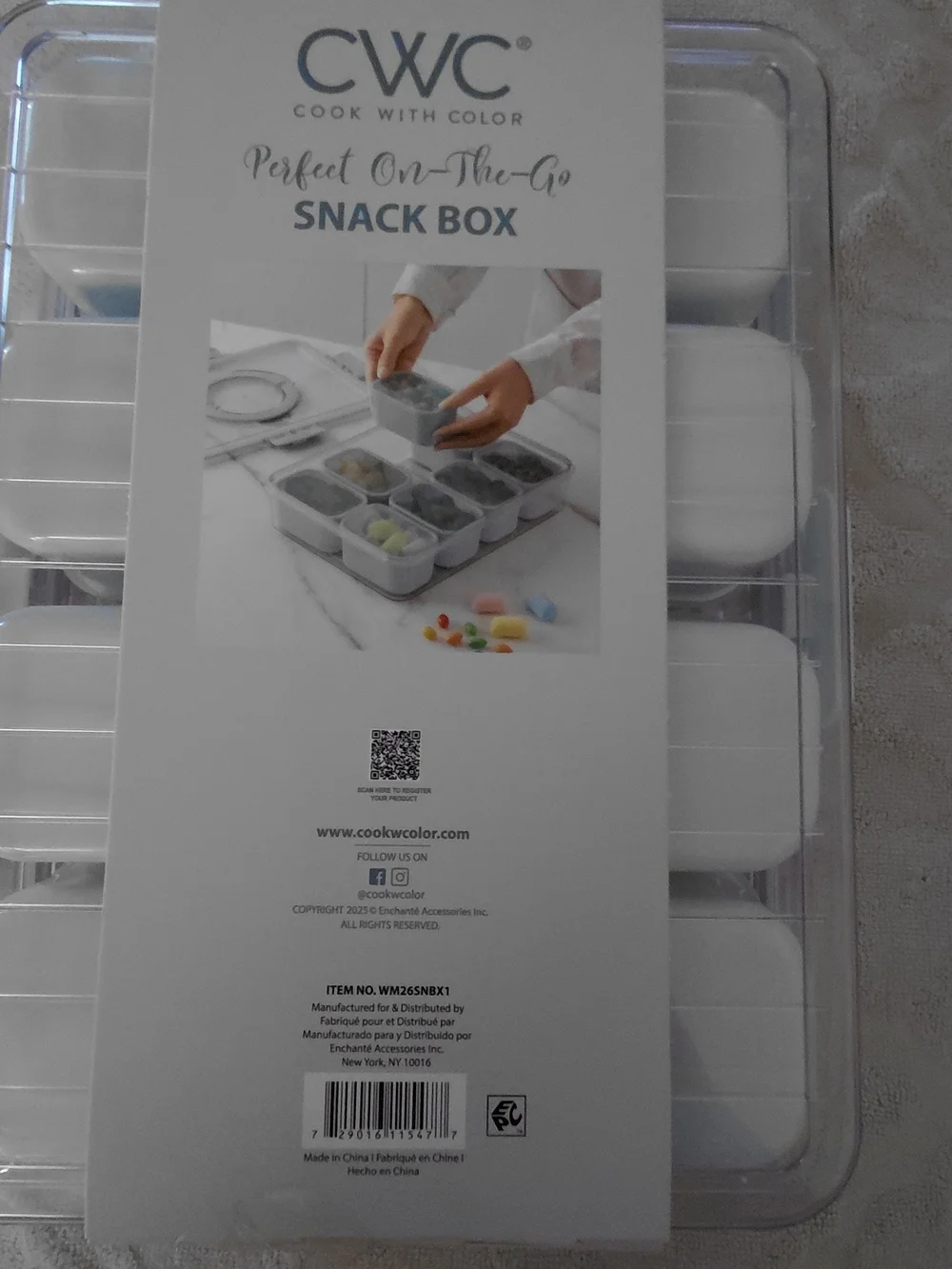 CWC Cooking With Color Storage Containers - Set of 2  White - Picture 8 of 11